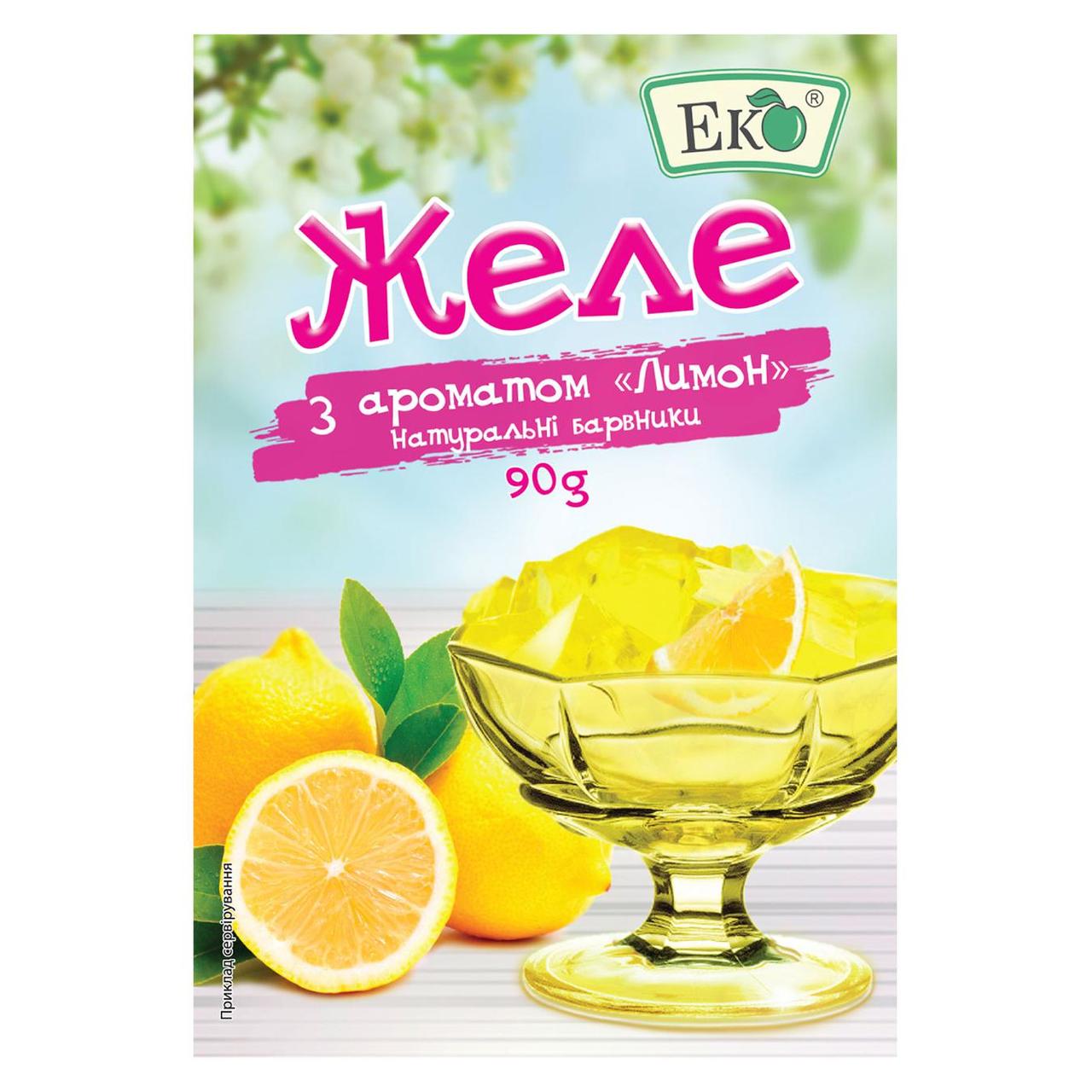 Желе ЕКО Лимон 90г