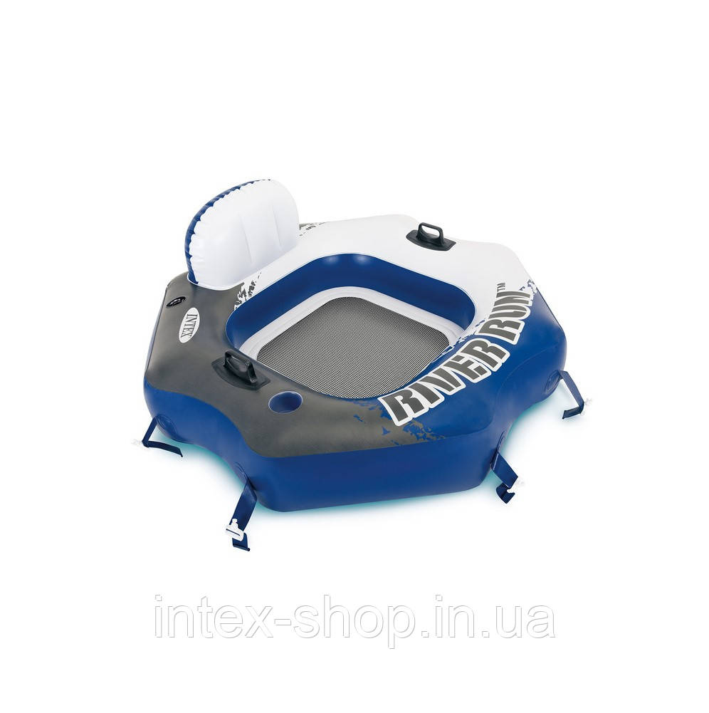 Надувний пліт Intex 58854 для плавання (130х126 см)