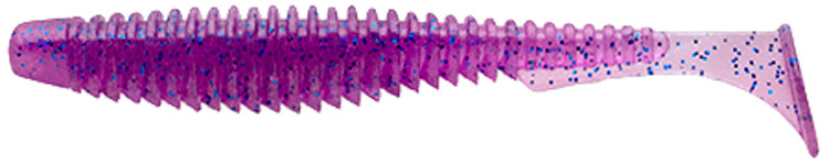 Силикон FishUP U-Shad 3" #014 - Violet/Blue (9шт/уп)