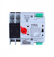 Автоматичний ввод резерву YRQ2PC-125 PC ATS 2P 63A 220V GENERATOR TYPE