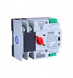Автоматичний ввод резерву YRQ2PC-125 PC ATS 2P 63A 220V GENERATOR TYPE, фото 3