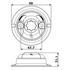 База Railblaza QuikPort, пластик, чорний, Osculati., фото 4