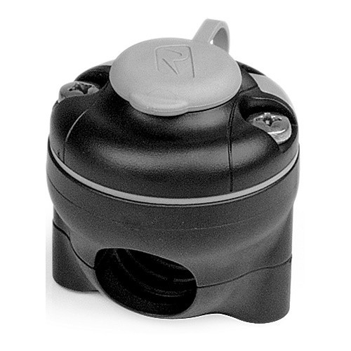 База Railblaza RailMount 19-25, пластик, чорний, Osculati.