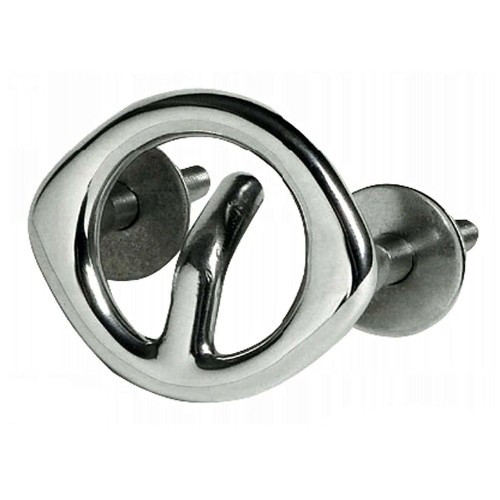 Гак буксирувальний, неіржавка сталь, Osculati.