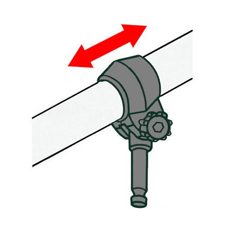 Примкнена, пластик/неіржавка сталь, Osculati., фото 2