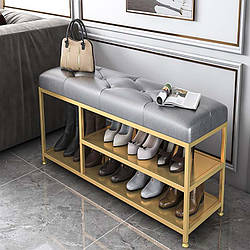 Банкетка. Модель RD-2170 100х35х48см, Зелений (тканина)