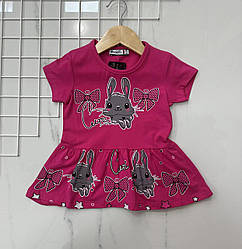 Плаття з коротким рукавом для малятка "Туреччина" Розміри: 2,3,4,5 років (38069-4)