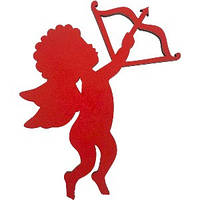 Топер у торт дерев'яний Купідон