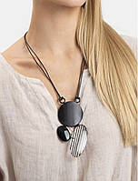 Довге кольє овали із рогу бика Індія