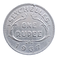 Сейшельські острови 1 рупія, 1967