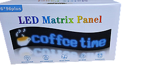Гнучкий світлодіодний екран Matrix Panel з керуванням через APP і Wi-Fi (192 мм × 898 мм) YU227