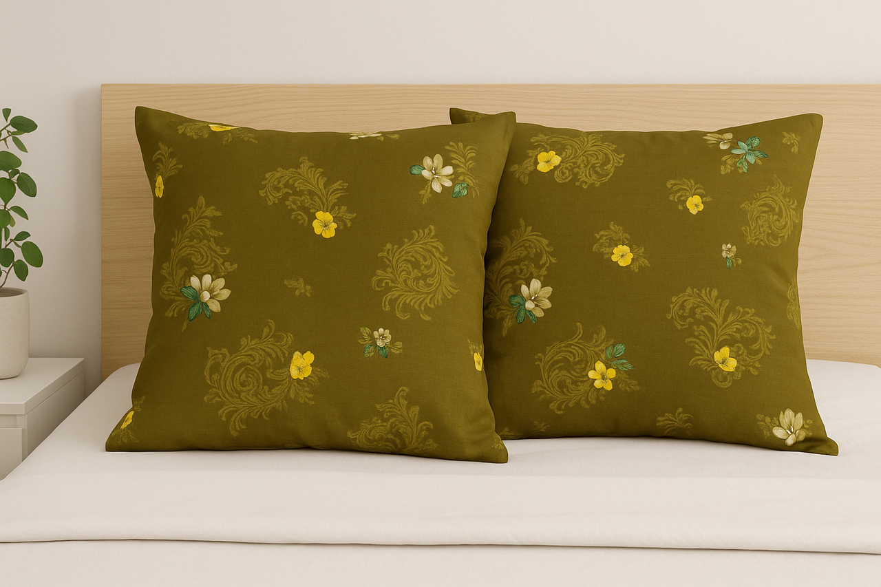 Наволочка (Бязь) "Royal flowers" | 70х70 від 2х шт., фото 1