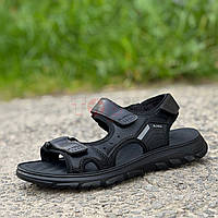 Босоніжки чоловічі чорні сандалі Босоножки мужские черные сандалии (Код: 3578)