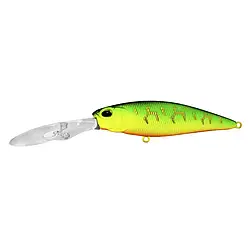 Воблер TSURIBITO DEEP CHOK LONG 80F / W-028 MATTE CHART TIGER (25917)