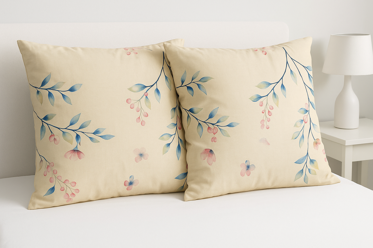 Наволочка (Бязь) "Wildflowers" | 70х70 від 2х шт., фото 1