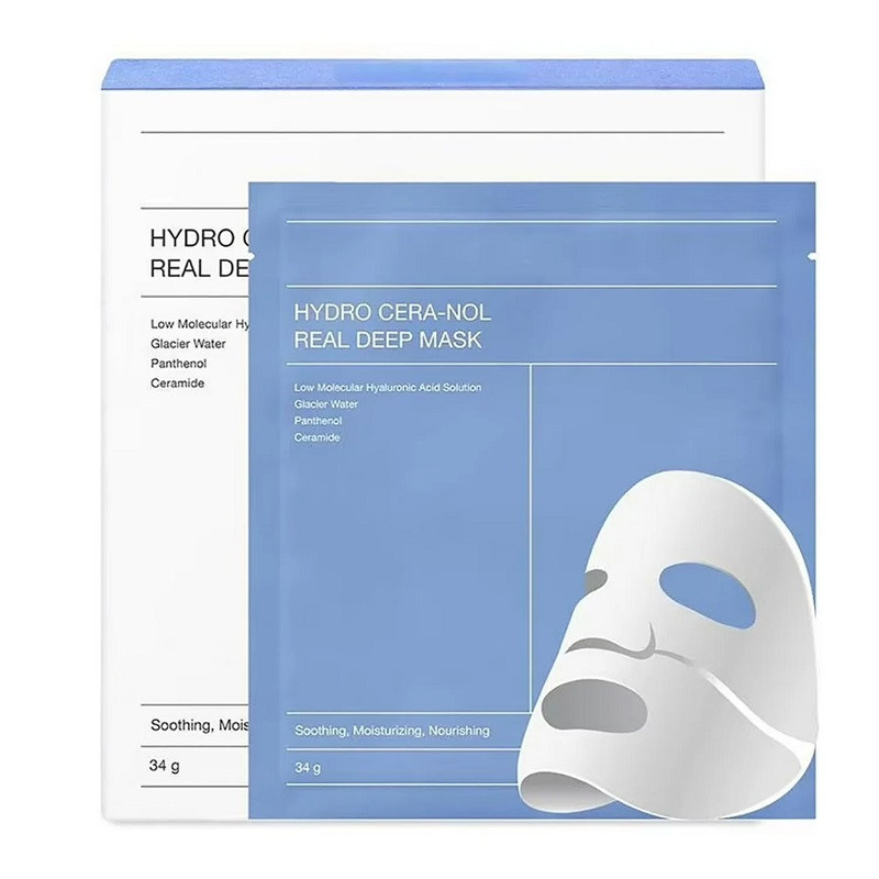 Нічна гідрогелева маска з церамідами проти сухості Biodance Hydro Cera-Nol Real Deep Mask