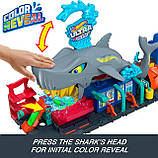Хот Вілс Сіті Автомийка Суперакула Hot Wheels City Ultra Shark Car Wash, фото 4
