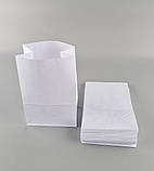 Пакет с дном бумажный 24*15*9  белый №19 (25 шт), фото 3