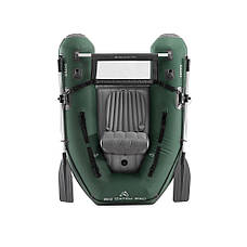 Одномісний надувний рибальський човен Intex 68381 Big Catch Pro (165х119х38 см) ручний насос 1.7 л, весла 2 шт., фото 4