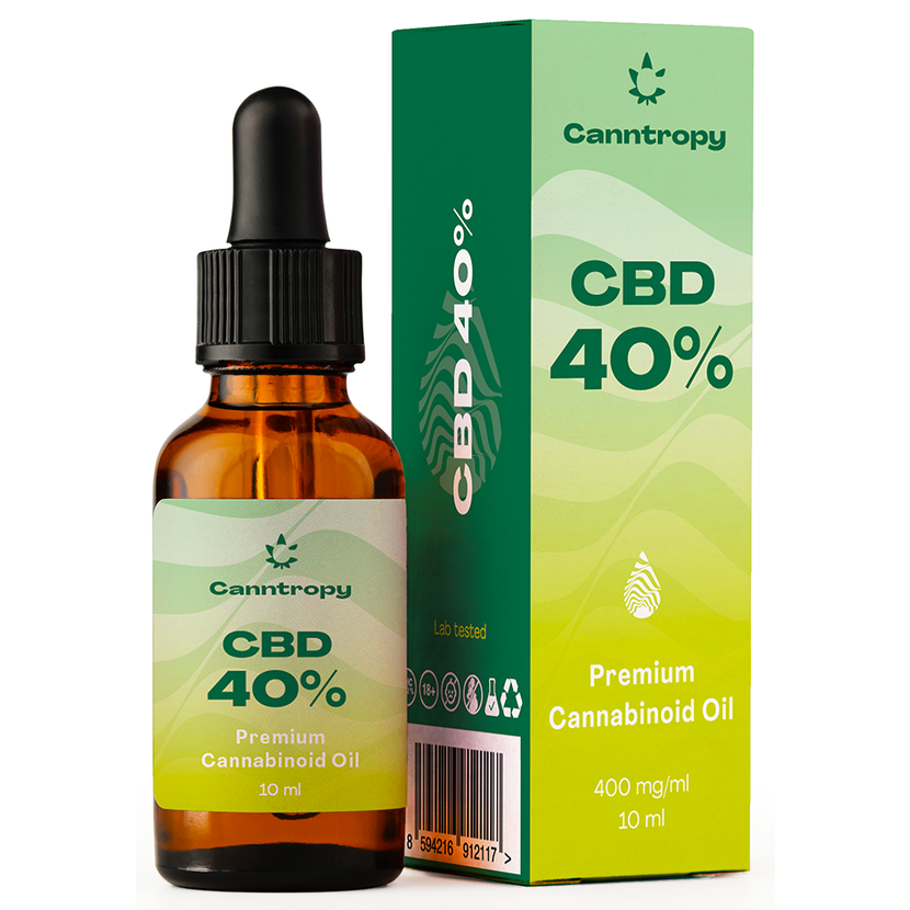 CBD олія Canntropy 40% | 4000 мг канабідіолу | Преміальна формула