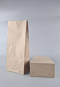 Пакет с дном бумажный 36*15*9  коричневый №10 (25 шт)