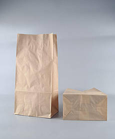 Пакет с дном бумажный 39*19*11,5  коричневый №8 (25 шт)