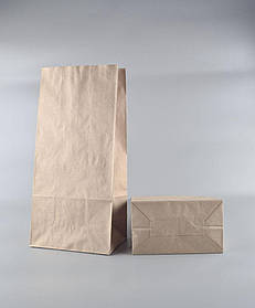 Пакет с дном бумажный 41*19*11,5 (двухслойный) коричневый №7 (25 шт)