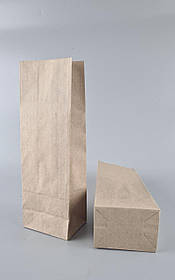 Пакет с дном бумажный 26*9*6,5  коричневый №13 (25 шт)