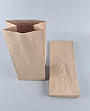 Пакет с дном бумажный 32*13*8,5 коричневый №15 (25 шт), фото 3