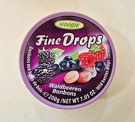 Льодяники Fine Drops лісові ягоди 200 г