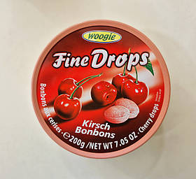 Льодяники Fine Drops вишня 200 г
