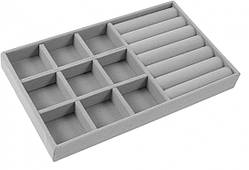 Популярний! Органайзер-підставка під прикраси для зберігання ювелірних виробів на 10 відділень — Найкраще