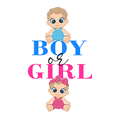 Напис та наліпки на вогнегасник - Boy or Girl?