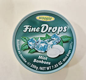 Льодяники Fine Drops м'ята 200 г