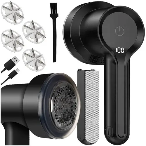 Бритва для одягу безпровідна , Машинка для видалення ковтунців Ruhhy 25559 Польща, фото 1