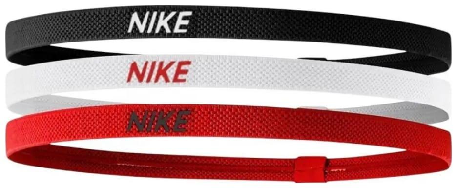 Пов'язка на голову Nike Headbands 2.0 3PK чорний, білий, червоний Уні One Size, фото 1