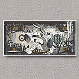 Алмазна мозаїка/вишивка Дісней. Бакс Банні 40*80 см Орігамі OD 5122, фото 5