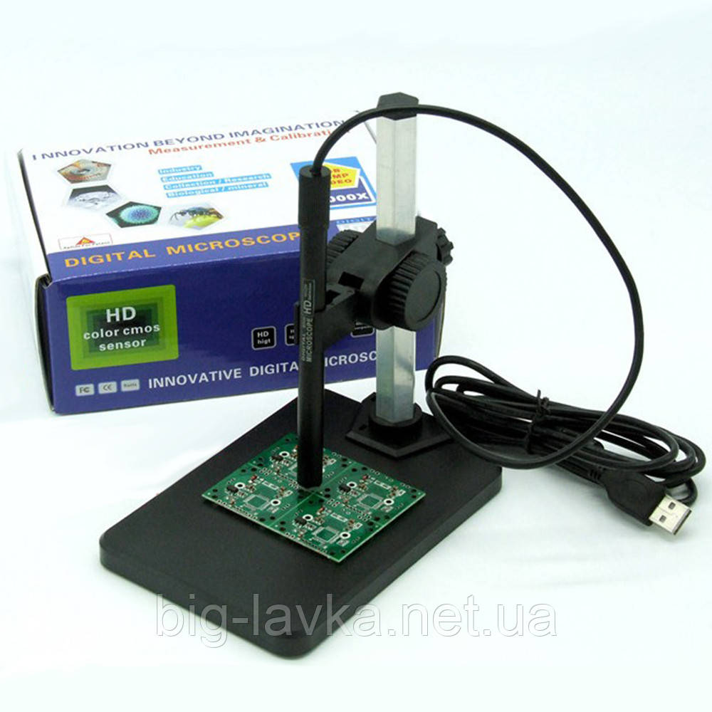 Цифровий USB Мікроскоп - Ендоскоп 1X-600X 10MM HD