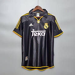 Футболка чоловіча чорна ретро Реал Мадрид 1999-2000 Adidas Real Madrid Home Authentic