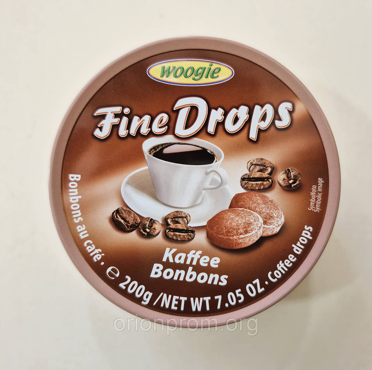 Льодяники Fine Drops кава 200 г