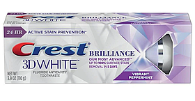 Відбілююча зубна паста Crest 3D White Brilliance Vibrant Peppermint 110г