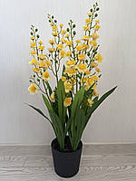 Штучна орхідея Онцидіум — 70 см (танцююча лялька), фото 3