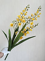 Штучна орхідея Онцидіум — 70 см (танцююча лялька), фото 9