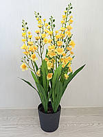 Штучна орхідея Онцидіум — 70 см (танцююча лялька), фото 4