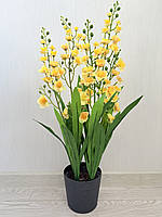 Штучна орхідея Онцидіум — 70 см (танцююча лялька), фото 2