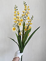 Штучна орхідея Онцидіум — 70 см (танцююча лялька), фото 8