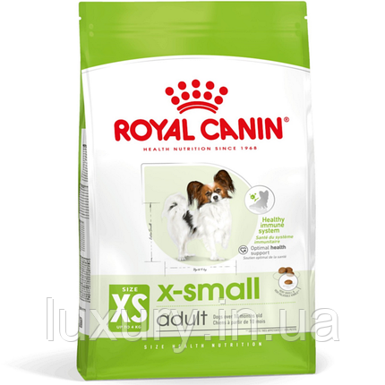 Корм для дорослих собак ROYAL CANIN XSMALL ADULT 1.5 кг, фото 1