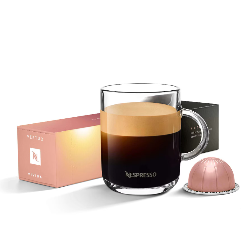 Кава в капсулах Nespresso Vertuo Vividà з вітаміном В12 (10 капсул)