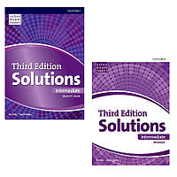 Комплект підручників Solutions 3rd edition Intermediate (Student's Book + Workbook)