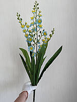 Штучна орхідея Онцидіум — 70 см ( блакитна, танцююча лялька), фото 7